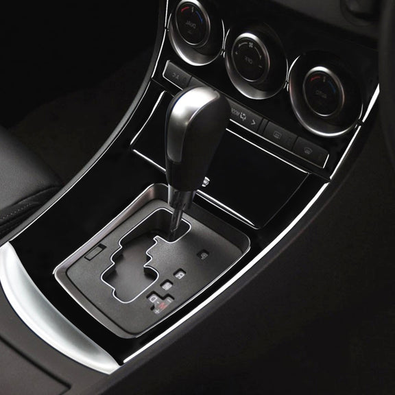 For Mazda 3 Axela 2010-2013 4 in 1 Car AC Gear Frame Set A Decorative Sticker, Right Drive