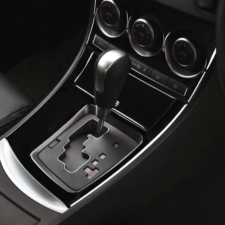 For Mazda 3 Axela 2010-2013 4 in 1 Car AC Gear Frame Set A Decorative Sticker, Right Drive