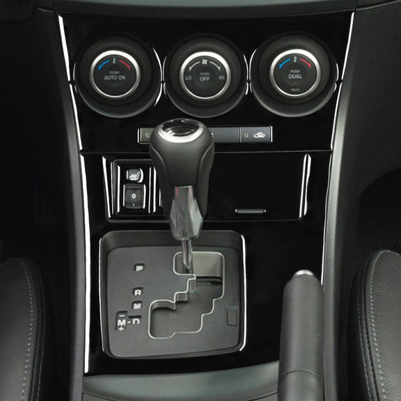 For Mazda 3 Axela 2010-2013 7 in 1 Car AC Gear Frame Set D Decorative Sticker, Left Drive