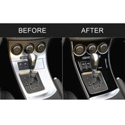 For Mazda 3 Axela 2010-2013 7 in 1 Car AC Gear Frame Set D Decorative Sticker, Left Drive