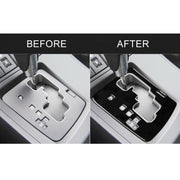 For Mazda 3 Axela 2010-2013 2 in 1 Car Gear Panel Decorative Sticker, Left Drive