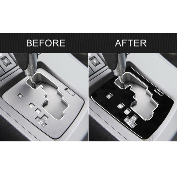 For Mazda 3 Axela 2010-2013 2 in 1 Car Gear Panel Decorative Sticker, Left Drive
