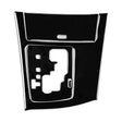 For Mazda 3 Axela 2010-2013 4 in 1 Car Gear Panel Set A Decorative Sticker, Left Drive - Car Interior Mouldings by PMC TechLife | Online Shopping South Africa | PMC TechLife | Buy Now Pay Later Mobicred