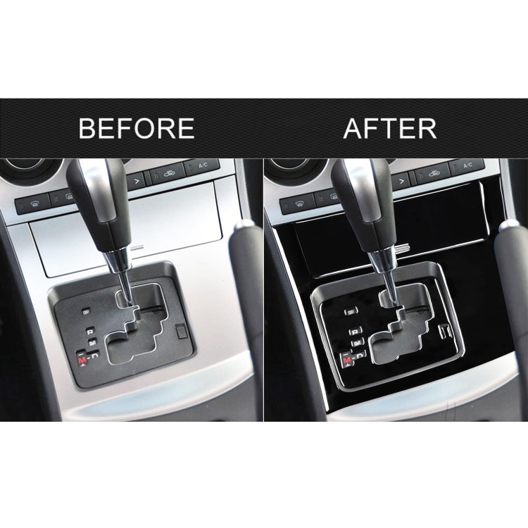 For Mazda 3 Axela 2010-2013 4 in 1 Car Gear Panel Set A Decorative Sticker, Right Drive