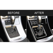 For Mazda 3 Axela 2010-2013 7 in 1 Car Gear Panel Set B Decorative Sticker, Left Drive
