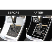 For Mazda 3 Axela 2010-2013 7 in 1 Car Gear Panel Set B Decorative Sticker, Right Drive