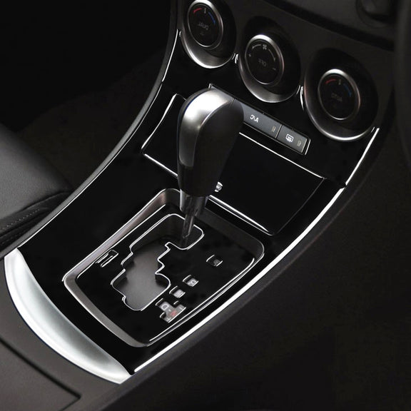 For Mazda 3 Axela 2010-2013 6 in 1 Car AC Gear Panel Set B Decorative Sticker, Right Drive