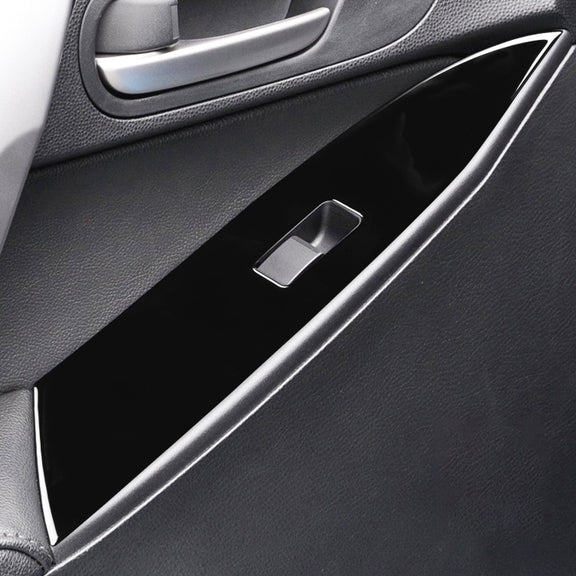 For Mazda 3 Axela 2010-2013 4 in 1 Car Window Lift Panel Decorative Sticker, Right Drive