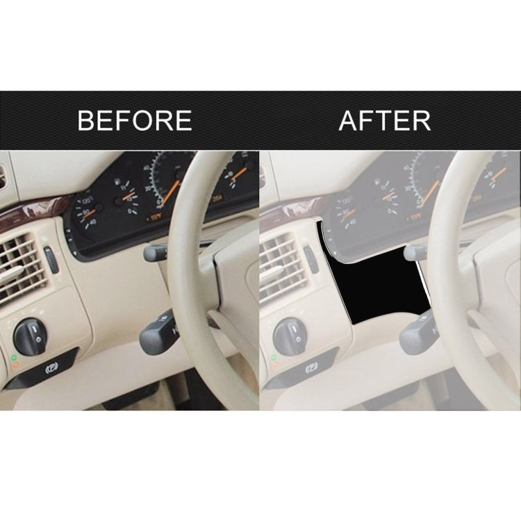 For Mercedes-Benz E-Class W210 1996-2002 Car Steering Wheel Left Decorative Sticker, Left Drive