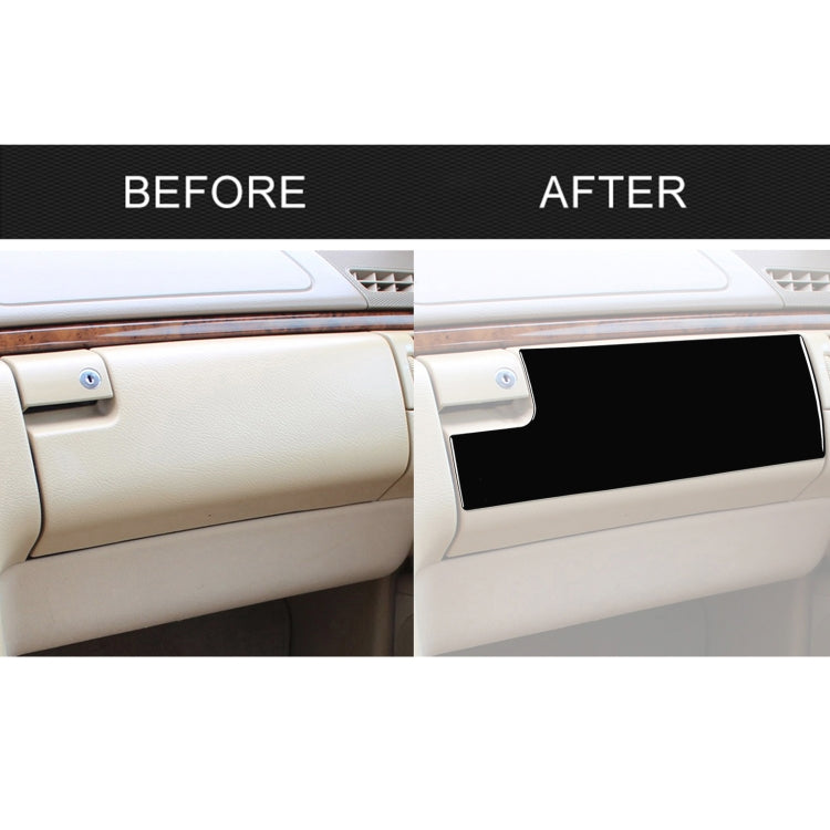 For Mercedes-Benz E-Class W210 1996-2002 Car Passenger Storage Box Decorative Sticker, Left Drive