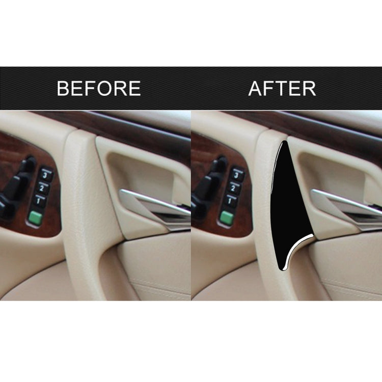For Mercedes-Benz E-Class W210 1996-2002 Car Door Corner Decorative Sticker, Left and Right Drive Universal
