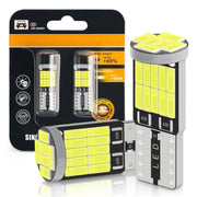 10pcs T10 4014-26SMD Car Bright Lights LED Clearance Light Lamp Reading Light (Yellow Light)