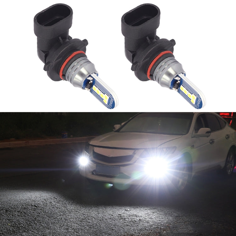 1 Pair 9006 DC12V 7.8W Car LED Fog Light (White Light)