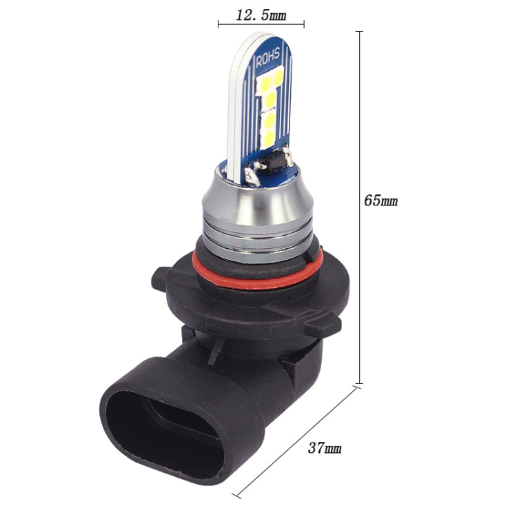 1 Pair 9006 DC12V 7.8W Car LED Fog Light (White Light)