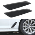 Car ABS Fender Decorative Sticker for BMW 5 Series 525Li 530Li, Bright Black - Car Interior Mouldings by PMC TechLife | Online Shopping South Africa | PMC TechLife | Buy Now Pay Later Mobicred
