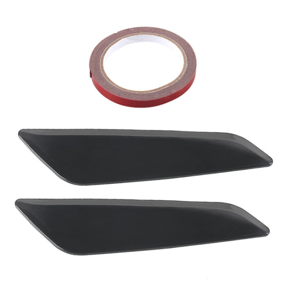 Car ABS Fender Decorative Sticker for BMW 5 Series 525Li 530Li, Bright Black