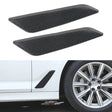 Car ABS Fender Decorative Sticker for BMW 5 Series 525Li 530Li, Carbon Fiber Texture - Car Interior Mouldings by PMC TechLife | Online Shopping South Africa | PMC TechLife | Buy Now Pay Later Mobicred