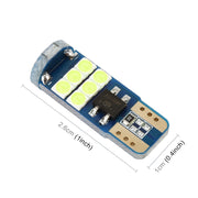 2 PCS T10 DC12 / 1W / 6000K / 80LM 9LEDs SMD-3030 Car Clearance Light(White Light)