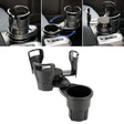 Multi-functional Car Auto Universal Carbon Fiber Texture Cup Holder Drink Holder - Car Drink Holders by PMC TechLife | Online Shopping South Africa | PMC TechLife | Buy Now Pay Later Mobicred