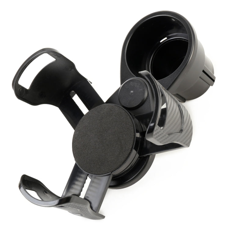 Multi-functional Car Auto Universal Carbon Fiber Texture Cup Holder Drink Holder