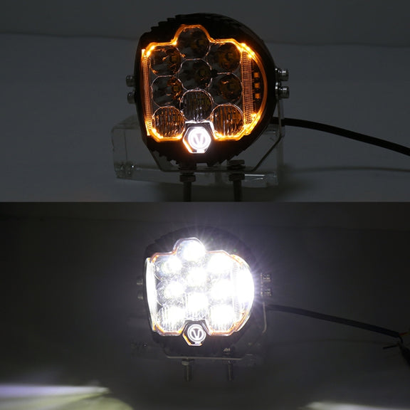 5 inch DC12V-24V 5000LM 6500K 50W Car LED Headlight for Jeep Wrangler / Harley