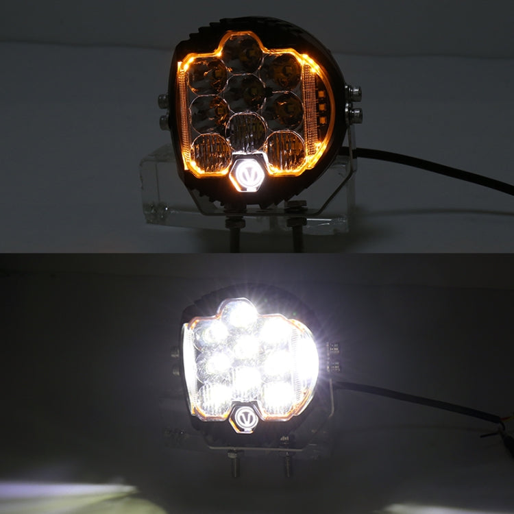 5 inch DC12V-24V 5000LM 6500K 50W Car LED Headlight for Jeep Wrangler / Harley