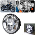 5.75 inch DC12V 6000K-6500K 40W Car LED Headlight for Harley (Silver) - LED Headlamps by PMC TechLife | Online Shopping South Africa | PMC TechLife | Buy Now Pay Later Mobicred
