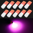 10 PCS T10 / W5W / 168 / 194 DC12V / 0.6W 1LEDs SMD-3030 Car Clearance Light (Pink Light) - Clearance Lights by PMC TechLife | Online Shopping South Africa | PMC TechLife | Buy Now Pay Later Mobicred