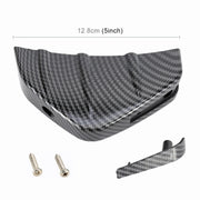Universal Car-styling Carbon Fiber Texture Plastic Rear Spat Valance Lip