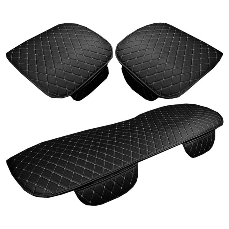 Car Seat Cushion Universal Simple Seat Cover Anti-slip Mat Auto Accessories (Coffee)