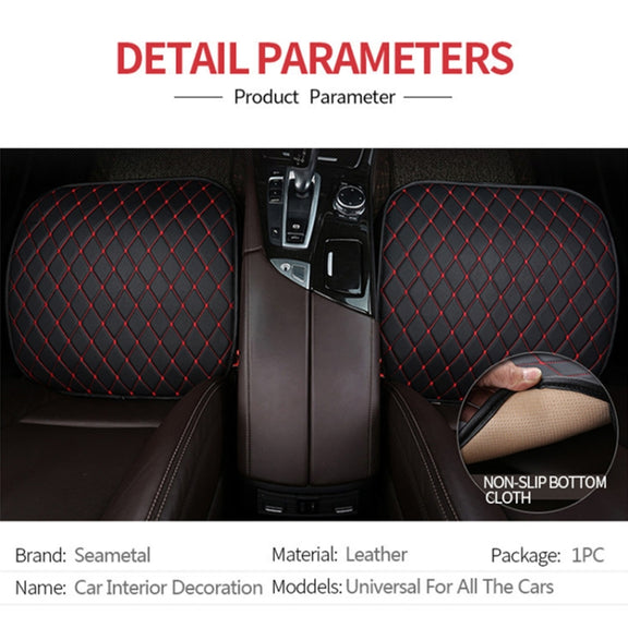 Car Seat Cushion Universal Simple Seat Cover Anti-slip Mat Auto Accessories (Beige)