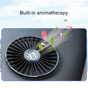 F402 Portable Car Center Console Sucker Electric Cooling Fan with Aromatherapy