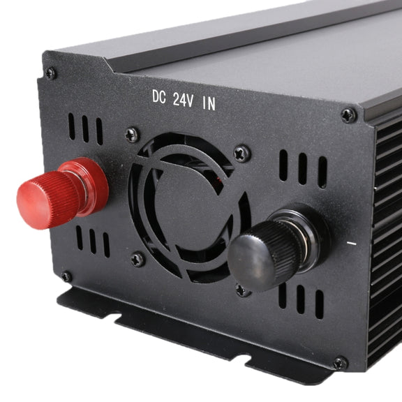 3000W DC 24V to AC 220V Car Multi-functional Sine Wave Power Inverter, Random Color Delivery