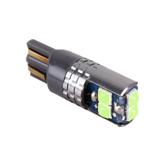 2 PCS T10 / W5W / 168 DC12-24V / 1.8W / 6000K / 140LM Car Clearance Light 4LEDs SMD-3030 Lamp Beads with Decoding & Constant Current (Ice Blue Light)