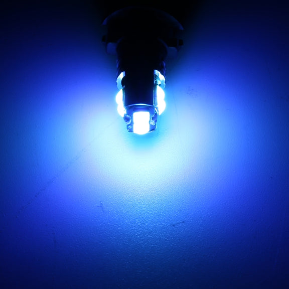 2 PCS T10 / W5W / 168 DC12-24V / 1.8W / 6000K / 140LM Car Clearance Light 4LEDs SMD-3030 Lamp Beads with Decoding & Constant Current (Ice Blue Light)