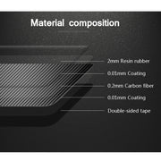 2 in 1 Car Carbon Fiber Steering Wheel Button Decorative Sticker for Chevrolet Camaro 2017-2019, Left and Right Drive Universal