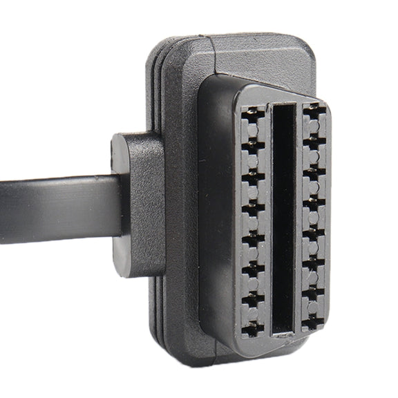 16PIN Car Ultra-thin OBD Diagnostic Extended Cable OBD2 Cable with Switch