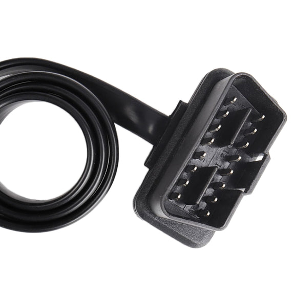 16PIN Car Ultra-thin OBD Diagnostic Extended Cable OBD2 Cable with Switch