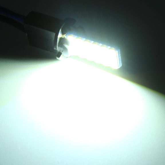 2 PCS T10 / W5W / 168 DC12V 1.8W 6000K 140LM 18LEDs SMD-3030 Car Reading Lamp Clearance Light, with Decoder