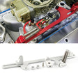 Car Modification Accessories Aluminum Alloy 4500 Series Cable Base Throttle Bracket Throttle Valve Cable(Silver) - Engine Fittings by PMC TechLife | Online Shopping South Africa | PMC TechLife | Buy Now Pay Later Mobicred