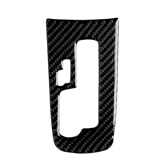 Car Carbon Fiber Center Control Gear Shift Position Panel Decorative Sticker for Chevrolet Cruze 2009-2015, Left and Right Drive Universal