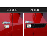 4 in 1 Car Carbon Fiber Turn Light Panel Decorative Sticker for Chevrolet Cruze 2009-2015, Left and Right Drive Universal