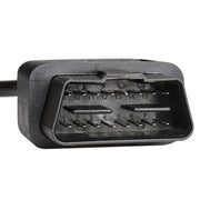 16PIN Male OBD Cable Opening Line OBD 2 Extension Cable for Car Diagnostic Scanner, Cable Length: 30cm