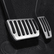 2 in 1 Car Non-Slip Pedals Foot Brake Pad Cover Set for Tesla Model S / X (Silver) - free shipping - PMC TechLife - Order now!