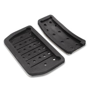 2 in 1 Car Non-Slip Pedals Foot Brake Pad Cover Set for Tesla Model S / X (Silver)