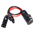 MC4 to LP20 2 Core Aviation Plug Female LED Display Connector - DIY Cables by PMC TechLife | Online Shopping South Africa | PMC TechLife | Buy Now Pay Later Mobicred