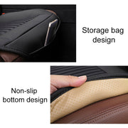 Car 12V Cushion Summer USB Breathable Ice Silk Seat Cover, Eight Fans + Ventilation and Refrigeration (Black)