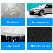 Car 12V Cushion Summer USB Breathable Ice Silk Seat Cover, Eight Fans + Ventilation and Refrigeration (Black)