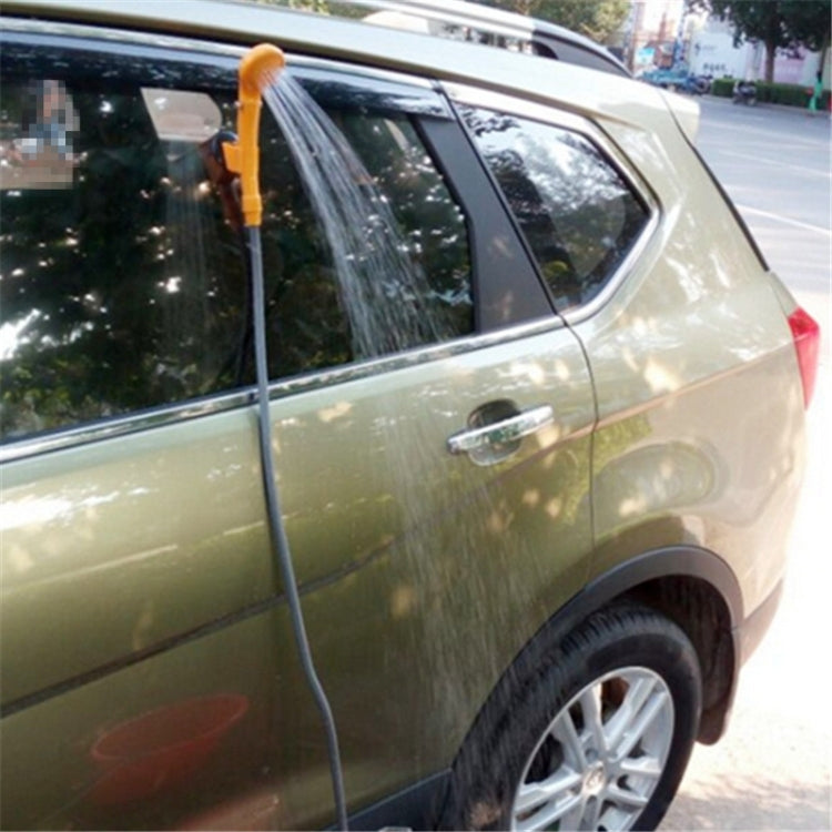 12V Portable Outdoor Car Electric Shower Sprinkler Washer (Orange)