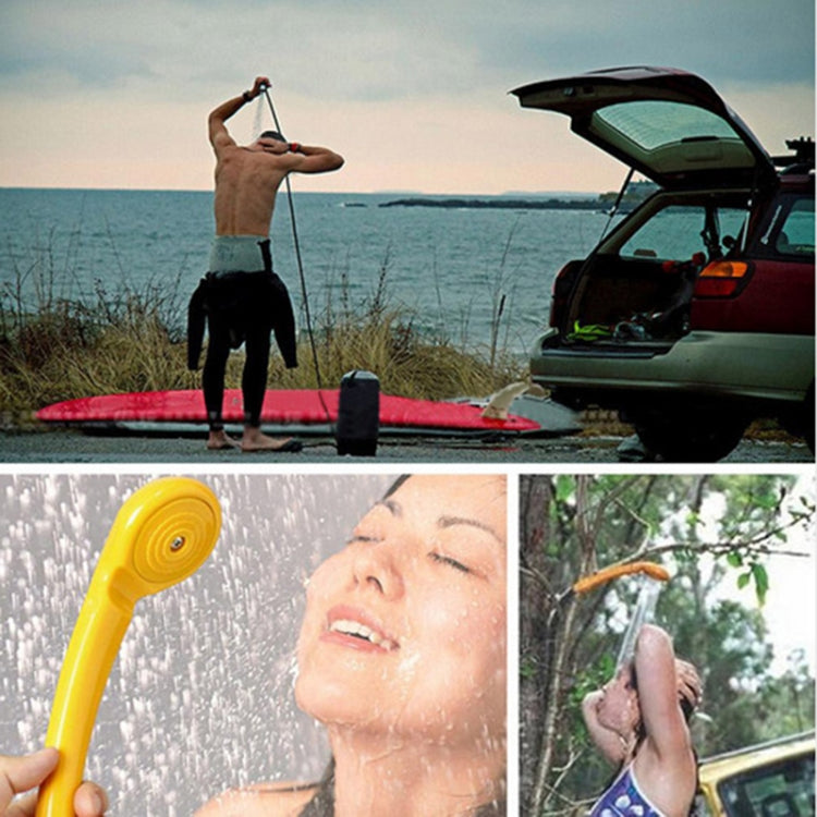 12V Portable Outdoor Car Electric Shower Sprinkler Washer (Orange)